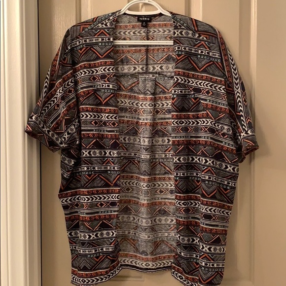 torrid Sweaters - Torrid size 0X (14W) drape front cardigan